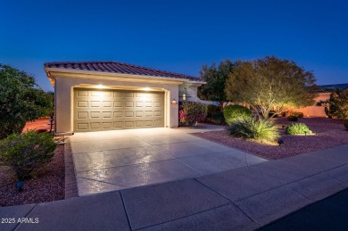 This picturesque 2-bedroom, 2-bathroom + large den residence on Corte Bella Golf Club in Arizona - for sale on GolfHomes.com, golf home, golf lot