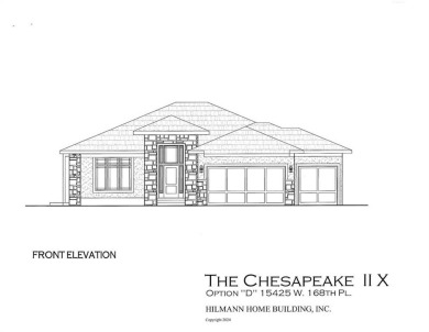 Here is your chance to own the ever popular Chesapeake II X plan on Heritage Park Golf Course in Kansas - for sale on GolfHomes.com, golf home, golf lot