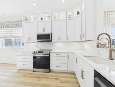 Step into coastal elegance with this beautifully updated on The Ocean Course At Hammock Beach Resort in Florida - for sale on GolfHomes.com, golf home, golf lot