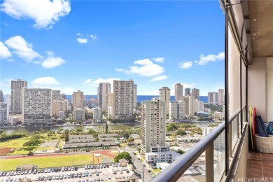 Desirable Corner End unit with breathtaking panoramic views of on Ala Wai Golf Course in Hawaii - for sale on GolfHomes.com, golf home, golf lot