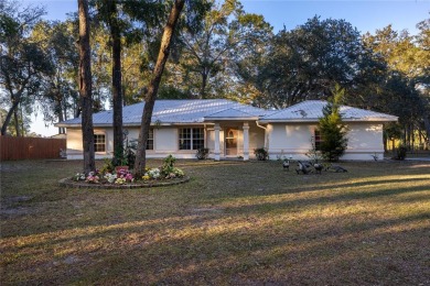 Welcome to this charming 3-bedroom, 2-bathroom home nestled on on Chiefland Golf and Country Club in Florida - for sale on GolfHomes.com, golf home, golf lot