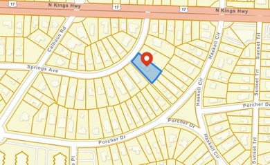 Location Location Location, 5720 Springs Ave is a centrally on Whispering Pines in South Carolina - for sale on GolfHomes.com, golf home, golf lot