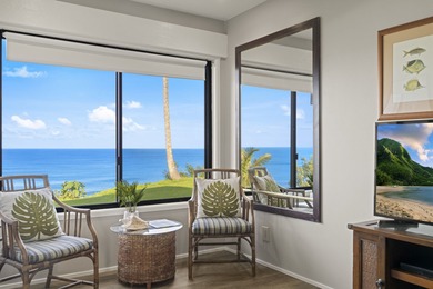 Stunning Oceanfront 1BD/1BA Condo at Sealodge - Prime End-Unit on Makai Golf Club At Princeville in Hawaii - for sale on GolfHomes.com, golf home, golf lot