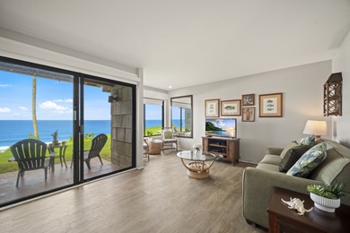 Stunning Oceanfront 1BD/1BA Condo at Sealodge - Prime End-Unit on Makai Golf Club At Princeville in Hawaii - for sale on GolfHomes.com, golf home, golf lot