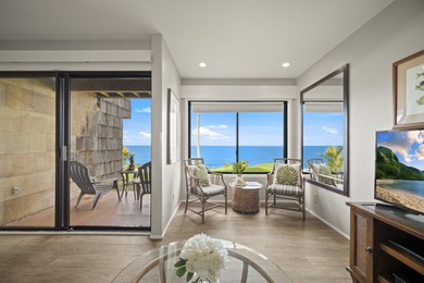 Stunning Oceanfront 1BD/1BA Condo at Sealodge - Prime End-Unit on Makai Golf Club At Princeville in Hawaii - for sale on GolfHomes.com, golf home, golf lot