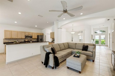 POOLSIDE PARADISE IN RIVER CLUB! Enjoy maintenance-free living on The River Club in Florida - for sale on GolfHomes.com, golf home, golf lot