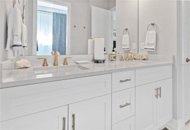 The ultimate saltwater lifestyle awaits in this like-new 2021 on Palm Harbor Golf Club in Florida - for sale on GolfHomes.com, golf home, golf lot