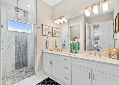 The ultimate saltwater lifestyle awaits in this like-new 2021 on Palm Harbor Golf Club in Florida - for sale on GolfHomes.com, golf home, golf lot