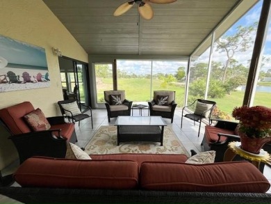 This beautiful stucco Casa Grande 2bd/2ba + Family room home is on Del Tura Golf and Country Club in Florida - for sale on GolfHomes.com, golf home, golf lot