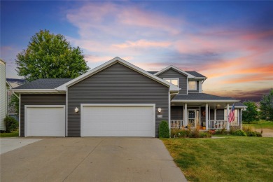 Welcome home to this 4 bedroom 1.5 story built by Downing on Indianola Golf and Country Club in Iowa - for sale on GolfHomes.com, golf home, golf lot