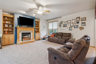 Welcome home to this 4 bedroom 1.5 story built by Downing on Indianola Golf and Country Club in Iowa - for sale on GolfHomes.com, golf home, golf lot
