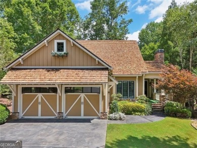 Welcome home to this charming Craftsman-style home in the on Chestatee Golf Club in Georgia - for sale on GolfHomes.com, golf home, golf lot
