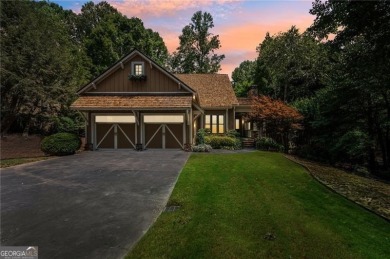 Welcome home to this charming Craftsman-style home in the on Chestatee Golf Club in Georgia - for sale on GolfHomes.com, golf home, golf lot