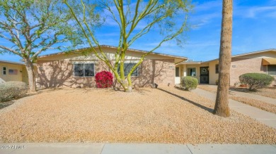 Discover maintenance-free living in this rare 2-bed, 2-bath home on Stardust Golf Course in Arizona - for sale on GolfHomes.com, golf home, golf lot