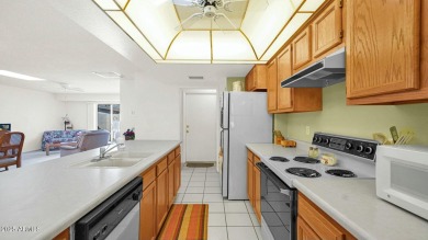 Discover maintenance-free living in this rare 2-bed, 2-bath home on Stardust Golf Course in Arizona - for sale on GolfHomes.com, golf home, golf lot