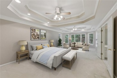 Priced to sell! Come see this beautiful two-story home with a on Brookstone Golf and Country Club in Georgia - for sale on GolfHomes.com, golf home, golf lot