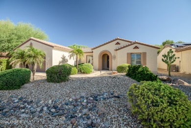 Welcome to your extended Hacienda, a rare 3 bedroom plus den on Sun City Grand Golf Couse and Club in Arizona - for sale on GolfHomes.com, golf home, golf lot