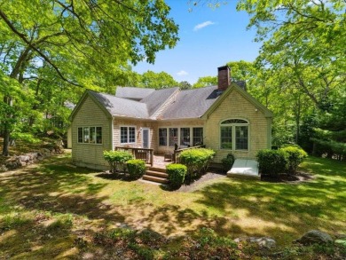 Come home to timeless charm and sweeping golf course views. This on Pocasset Golf Club in Massachusetts - for sale on GolfHomes.com, golf home, golf lot