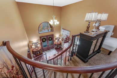 Sheathed in an exquisite brick exterior, this luxurious custom on Lakeview Golf Resort and Spa - Lakeview in West Virginia - for sale on GolfHomes.com, golf home, golf lot