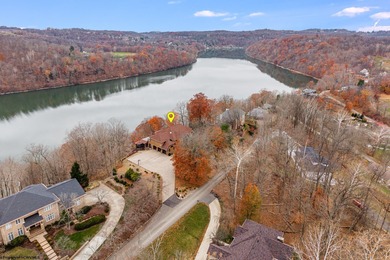 Sheathed in an exquisite brick exterior, this luxurious custom on Lakeview Golf Resort and Spa - Lakeview in West Virginia - for sale on GolfHomes.com, golf home, golf lot
