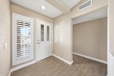 This stunning Wexford model sits on an oversized corner on Trail Ridge Golf Course in Arizona - for sale on GolfHomes.com, golf home, golf lot