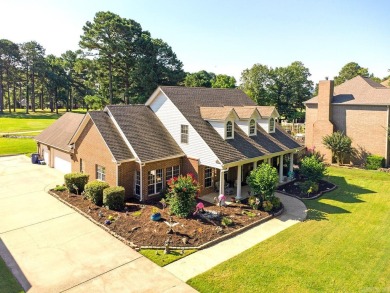 Step into timeless luxury with this 4-bed, 4-bath, 3-car garage on Maumelle Golf and Country Club in Arkansas - for sale on GolfHomes.com, golf home, golf lot