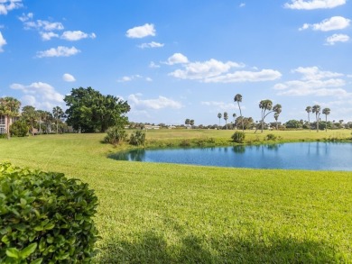 Washer  Dryer in unit!Panoramic water  golf course views this on Vero Beach South Golf Course in Florida - for sale on GolfHomes.com, golf home, golf lot