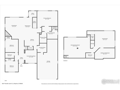 Single level ranch backing to Indian Peaks Golf Course- Rarely on Indian Peaks Golf Course in Colorado - for sale on GolfHomes.com, golf home, golf lot