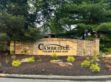 Great Building Lot in Cambridge Village - Looking for the on Cambridge Golf Club in Indiana - for sale on GolfHomes.com, golf home, golf lot