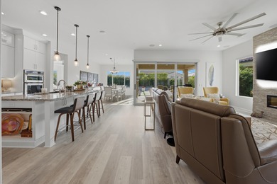 This expanded Sanctuary floor plan-one of the most coveted and on Mission Hills Golf Club in California - for sale on GolfHomes.com, golf home, golf lot