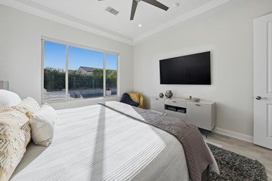 This expanded Sanctuary floor plan-one of the most coveted and on Mission Hills Golf Club in California - for sale on GolfHomes.com, golf home, golf lot