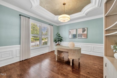 This STUNNING CUSTOM built home, located in the prestigious 12 on The Club At Twelve Oaks in North Carolina - for sale on GolfHomes.com, golf home, golf lot