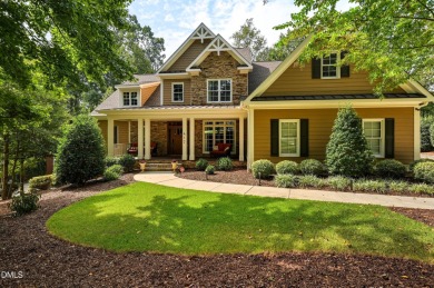 Luxury Golf Course Living with Ultimate Entertaining on The Preserve At Jordan Lake Golf Club in North Carolina - for sale on GolfHomes.com, golf home, golf lot
