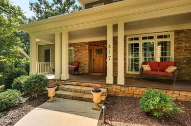 Luxury Golf Course Living with Ultimate Entertaining on The Preserve At Jordan Lake Golf Club in North Carolina - for sale on GolfHomes.com, golf home, golf lot