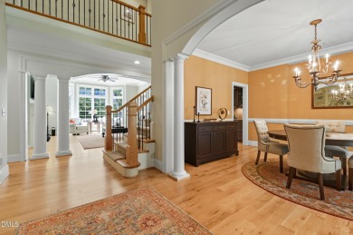 Luxury Golf Course Living with Ultimate Entertaining on The Preserve At Jordan Lake Golf Club in North Carolina - for sale on GolfHomes.com, golf home, golf lot