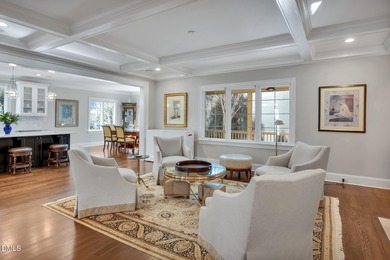 Built in 2017 - Better than new! Creatively designed home in the on Governors Club in North Carolina - for sale on GolfHomes.com, golf home, golf lot