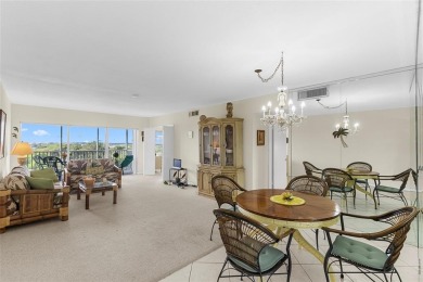 Step into this lower penthouse condo where vintage charm meets on Palm-Aire Country Club and Resort - Palms in Florida - for sale on GolfHomes.com, golf home, golf lot