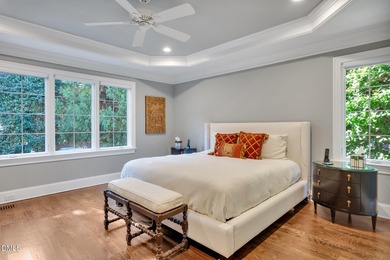 Built in 2017 - Better than new! Creatively designed home in the on Governors Club in North Carolina - for sale on GolfHomes.com, golf home, golf lot