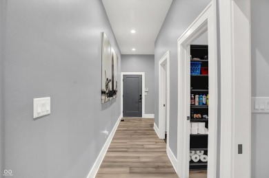 This almost new luxury home was built in 2020 with every detail on Dyes Walk Golf Course in Indiana - for sale on GolfHomes.com, golf home, golf lot