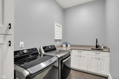 This almost new luxury home was built in 2020 with every detail on Dyes Walk Golf Course in Indiana - for sale on GolfHomes.com, golf home, golf lot