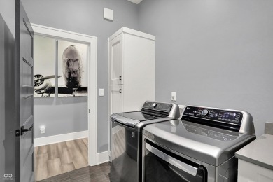 This almost new luxury home was built in 2020 with every detail on Dyes Walk Golf Course in Indiana - for sale on GolfHomes.com, golf home, golf lot