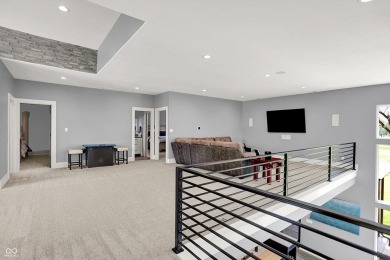 This almost new luxury home was built in 2020 with every detail on Dyes Walk Golf Course in Indiana - for sale on GolfHomes.com, golf home, golf lot