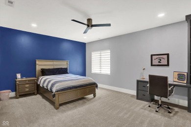 This almost new luxury home was built in 2020 with every detail on Dyes Walk Golf Course in Indiana - for sale on GolfHomes.com, golf home, golf lot