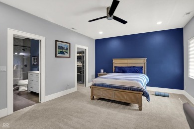This almost new luxury home was built in 2020 with every detail on Dyes Walk Golf Course in Indiana - for sale on GolfHomes.com, golf home, golf lot