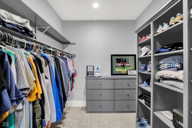 This almost new luxury home was built in 2020 with every detail on Dyes Walk Golf Course in Indiana - for sale on GolfHomes.com, golf home, golf lot