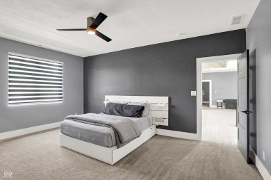 This almost new luxury home was built in 2020 with every detail on Dyes Walk Golf Course in Indiana - for sale on GolfHomes.com, golf home, golf lot