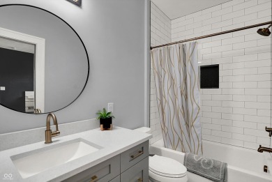 This almost new luxury home was built in 2020 with every detail on Dyes Walk Golf Course in Indiana - for sale on GolfHomes.com, golf home, golf lot