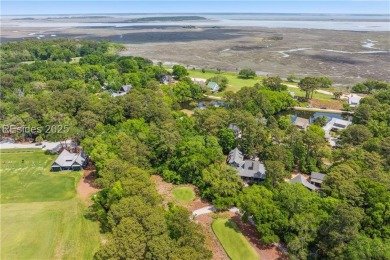 A rare and exceptional opportunity to own the last available on Old Tabby Links on Spring Island in South Carolina - for sale on GolfHomes.com, golf home, golf lot