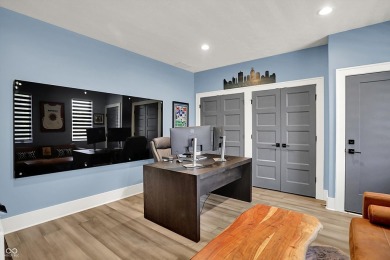 This almost new luxury home was built in 2020 with every detail on Dyes Walk Golf Course in Indiana - for sale on GolfHomes.com, golf home, golf lot