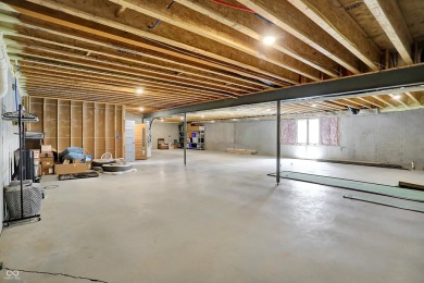 This almost new luxury home was built in 2020 with every detail on Dyes Walk Golf Course in Indiana - for sale on GolfHomes.com, golf home, golf lot